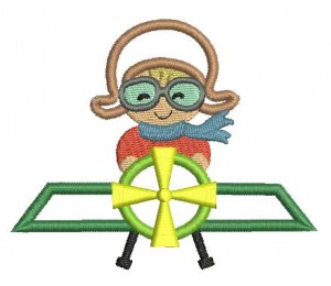 Stickmuster - Future Pilot